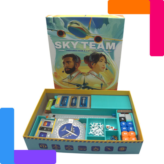 Insert de jeu Sky Team Insert de jeu Sky Team